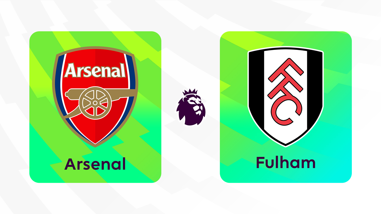 Arsenal vs Fulham poster