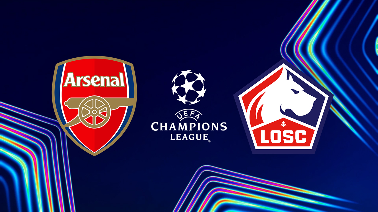 Arsenal vs Lille poster