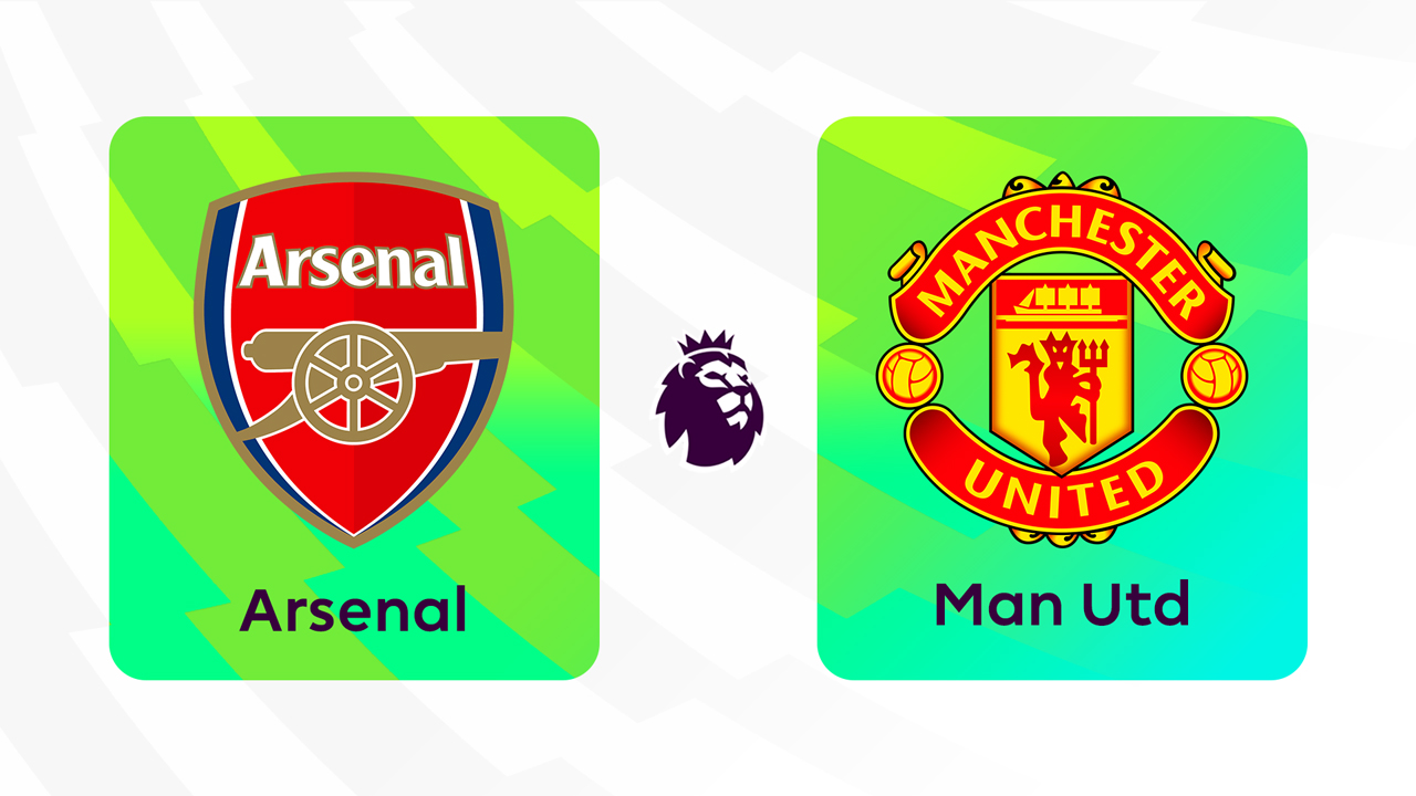 Arsenal vs Manchester United poster