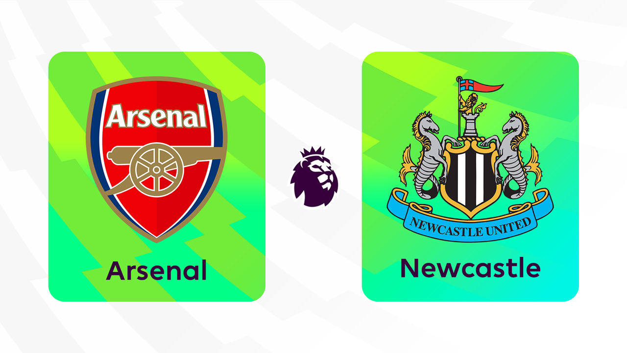 Arsenal vs Newcastle United poster