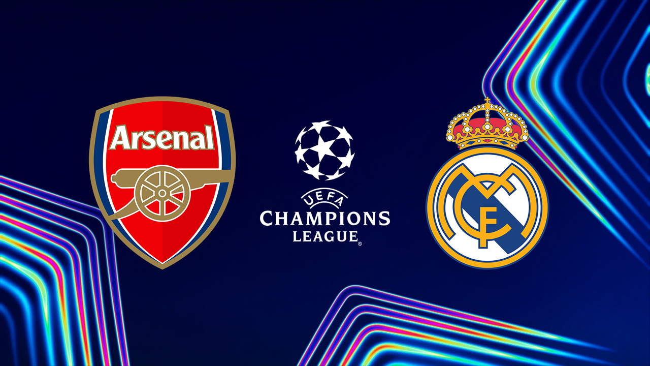 Arsenal vs Real Madrid poster