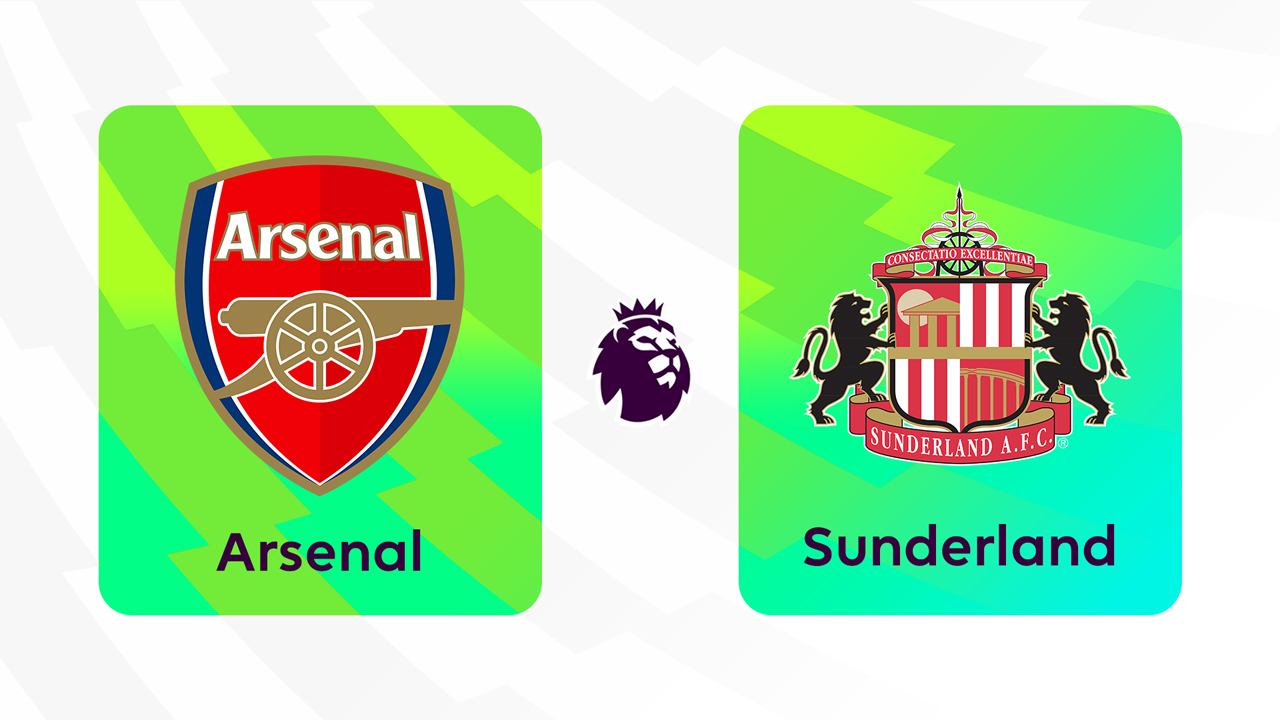 Arsenal vs Sunderland poster