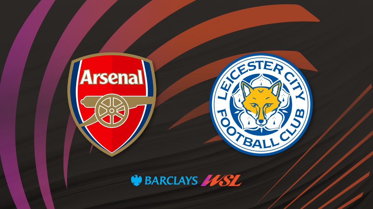 Arsenal WFC vs Leicester City WFC poster