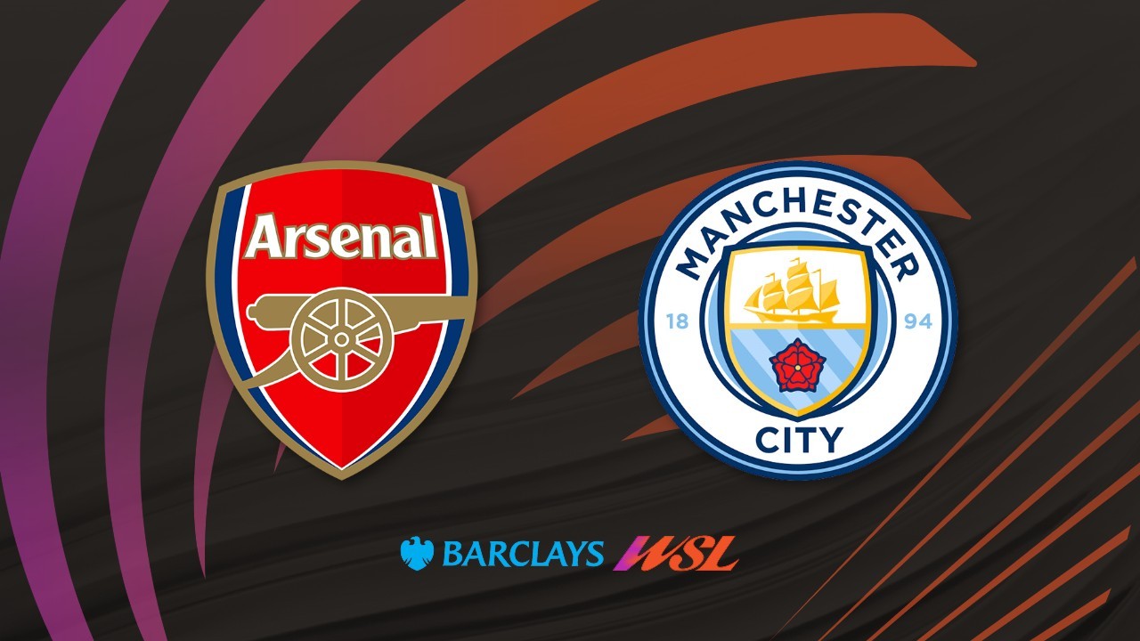 Arsenal WFC vs Manchester City WFC poster