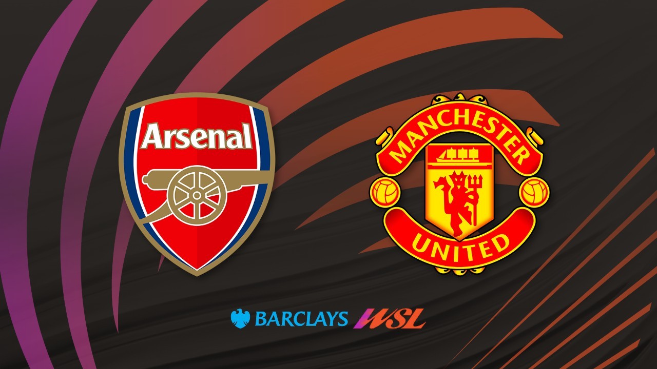 Arsenal WFC vs Manchester United WFC poster