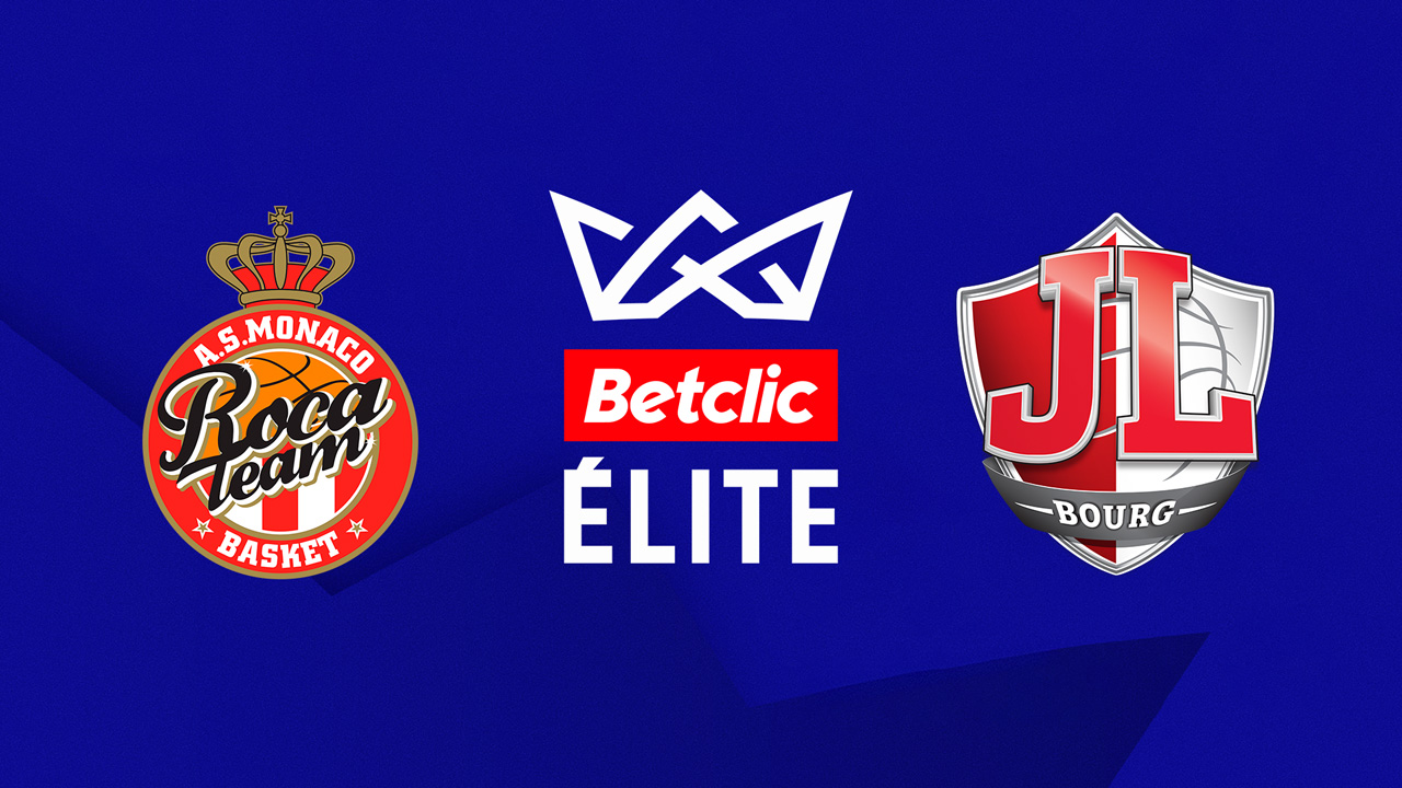 AS Monaco Basket vs Bourg-en-Bresse poster