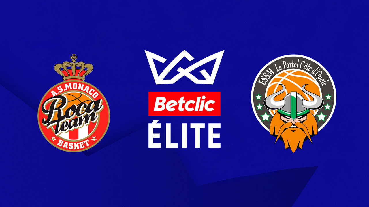 AS Monaco Basket vs ESSM Le Portel poster