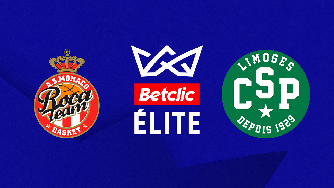 AS Monaco Basket vs Limoges poster