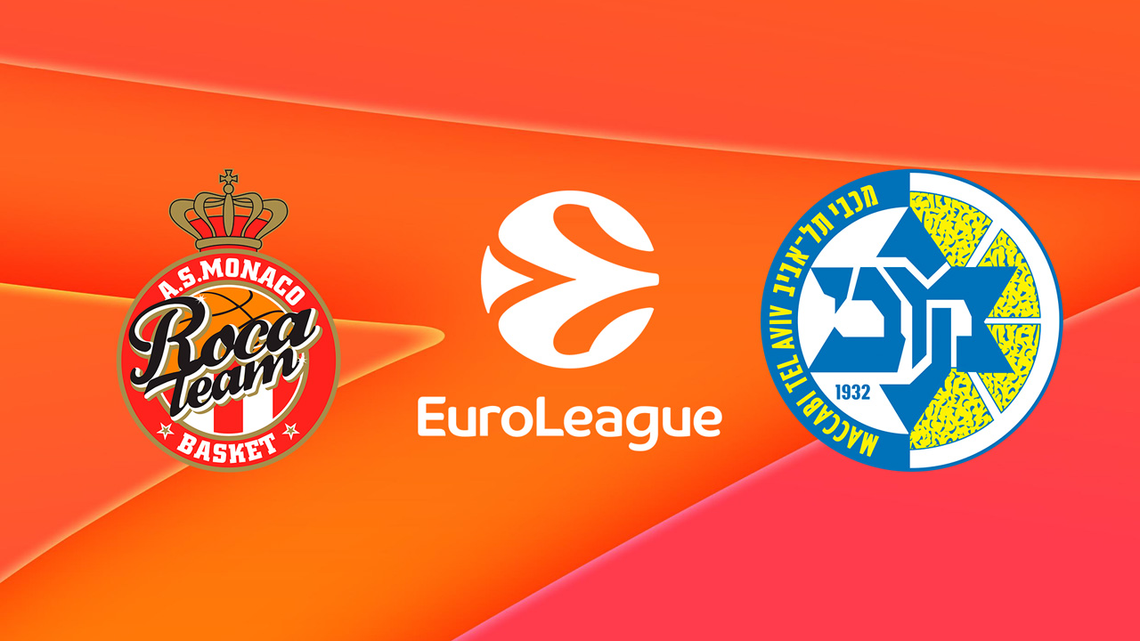 AS Monaco Basket vs Maccabi Tel Aviv BC poster