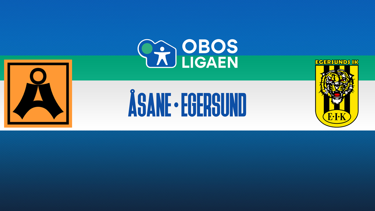 Åsane vs Egersund poster