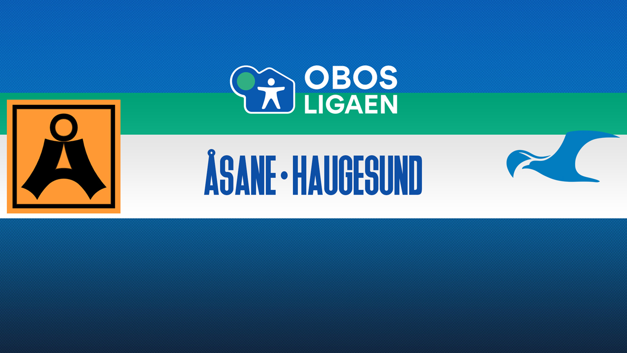 Åsane vs Haugesund poster