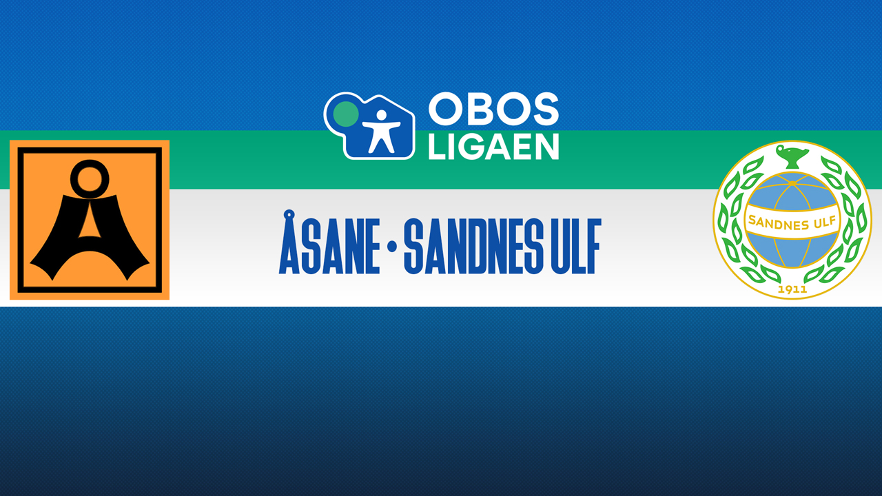 Åsane vs Sandnes Ulf poster