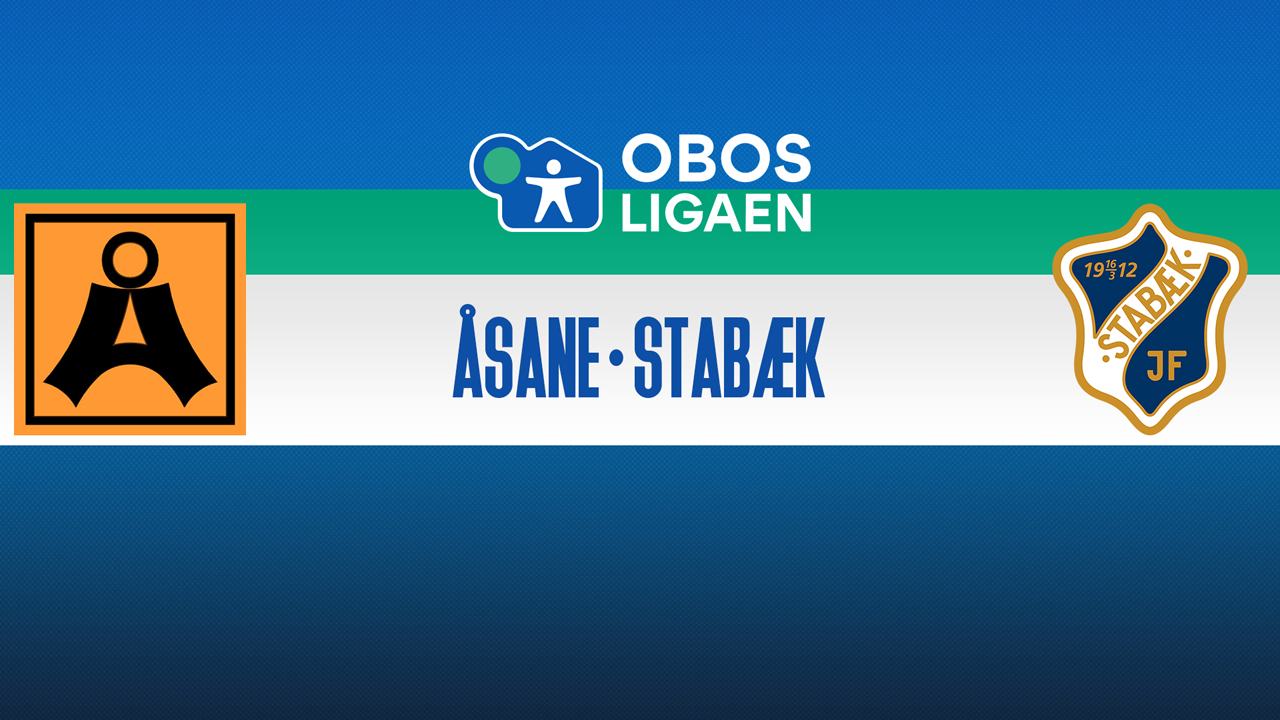 Åsane vs Stabæk poster
