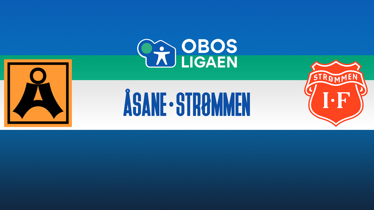 Åsane vs Strømmen poster