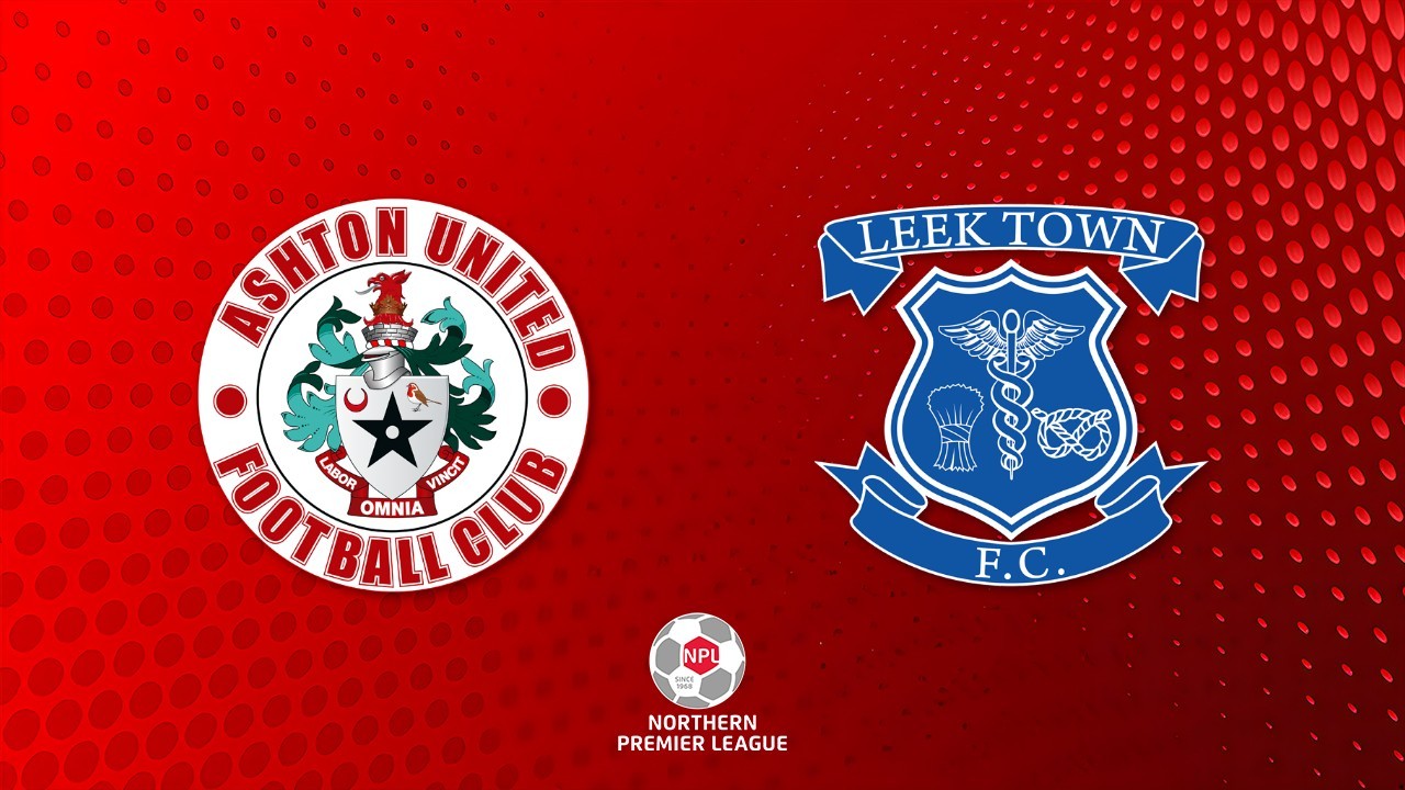 Ashton United vs Leek Town poster