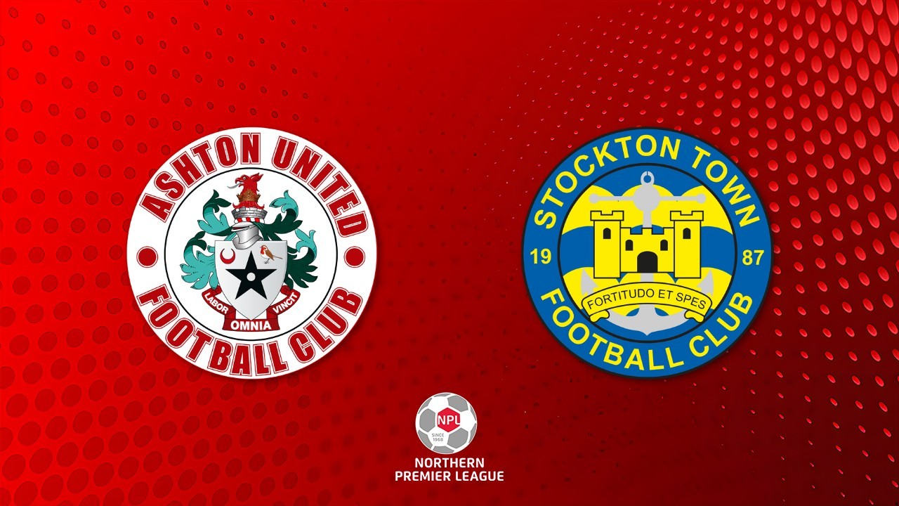 Ashton United vs Stockton Town poster