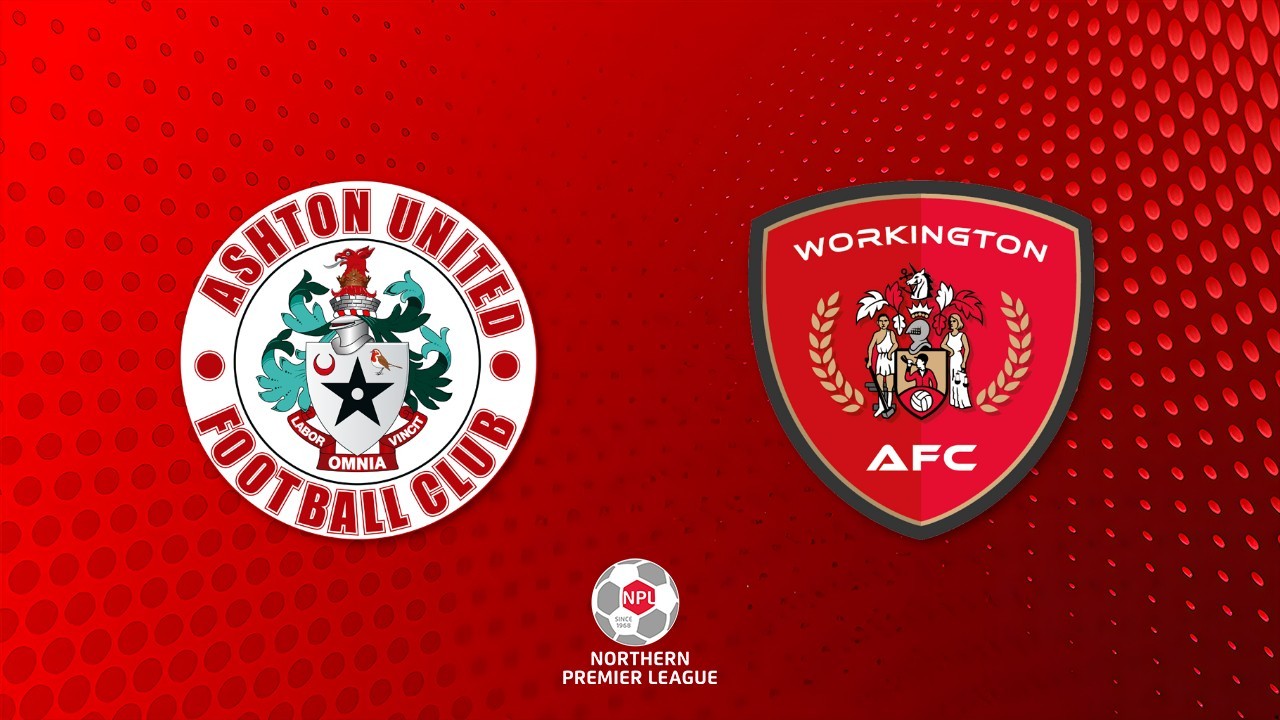 Ashton United vs Workington poster