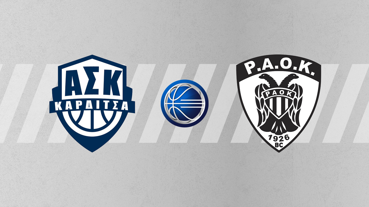 ASK Karditsas BC vs PAOK BC poster