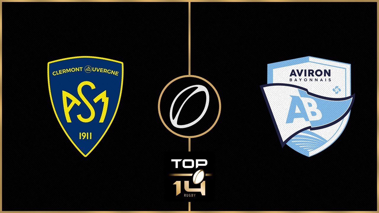 ASM Clermont Auvergne vs Aviron Bayonnais poster