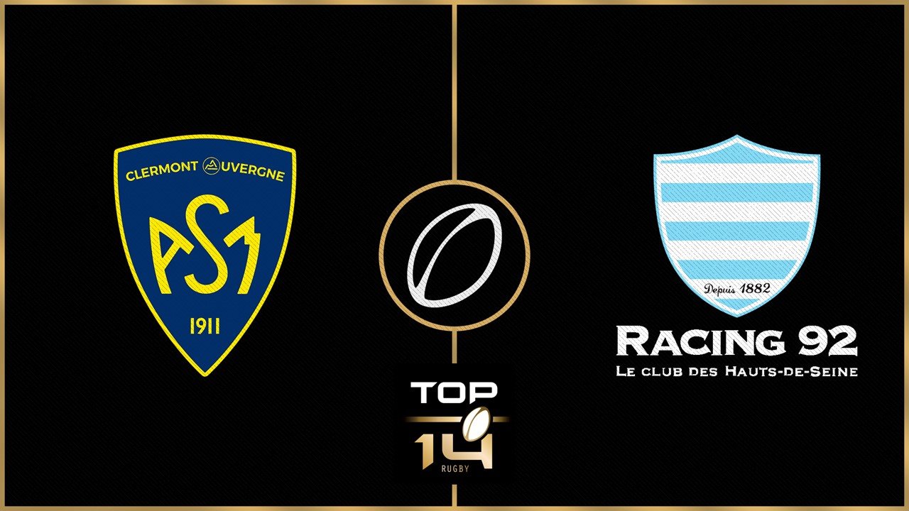 ASM Clermont Auvergne vs Racing Métro 92 poster