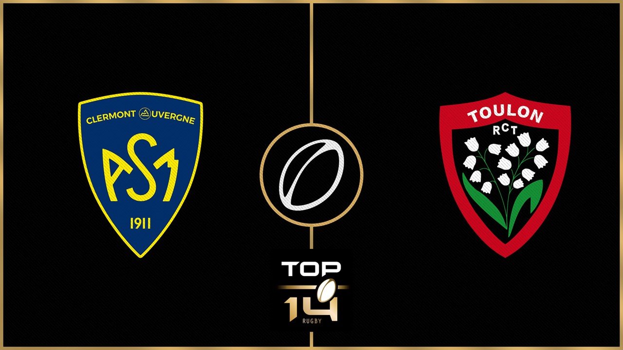 ASM Clermont Auvergne vs RC Toulonnais poster