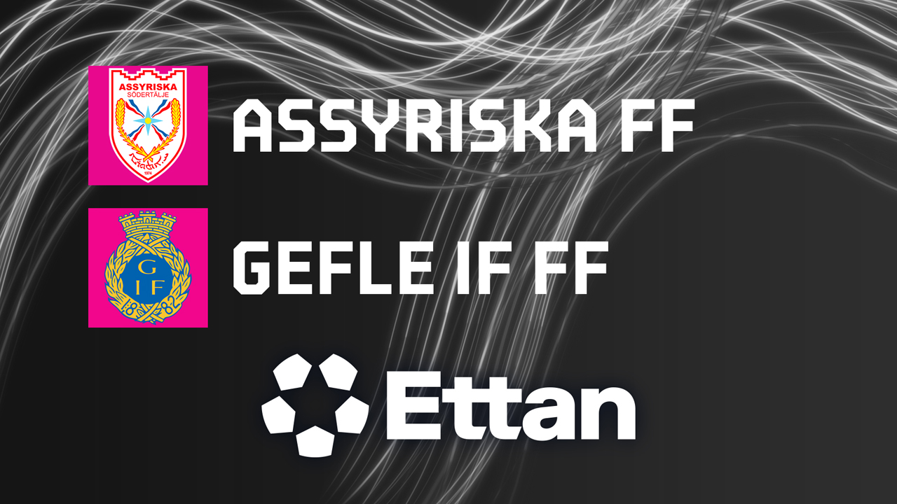 Assyriska vs Gefle poster