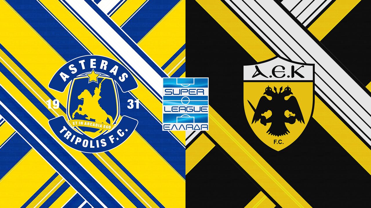 Asteras Tripolis vs AEK Athens poster