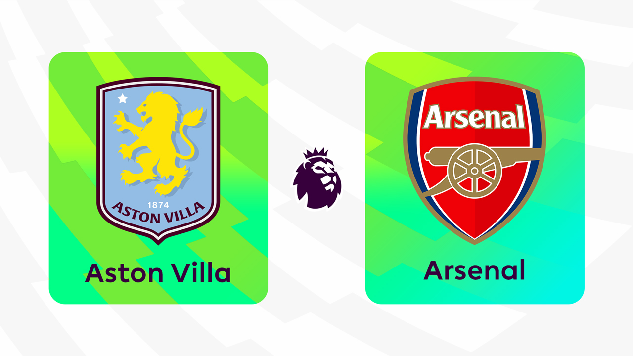 Aston Villa vs Arsenal poster