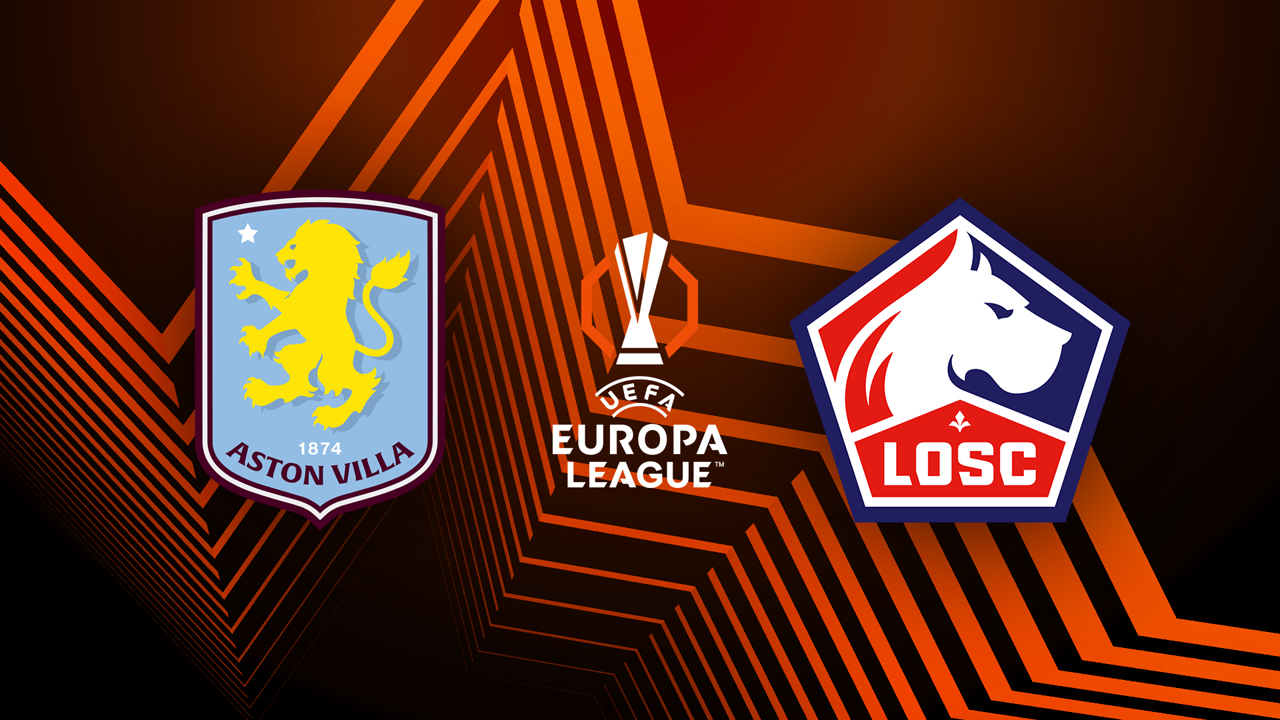 Aston Villa vs Lille poster