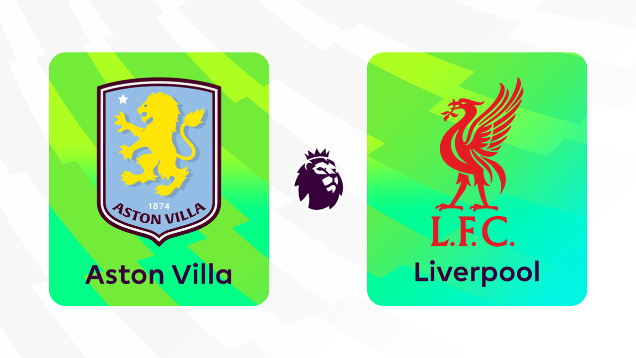 Aston Villa vs Liverpool poster