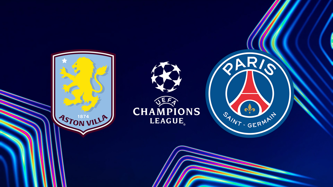 Aston Villa vs Paris Saint-Germain poster