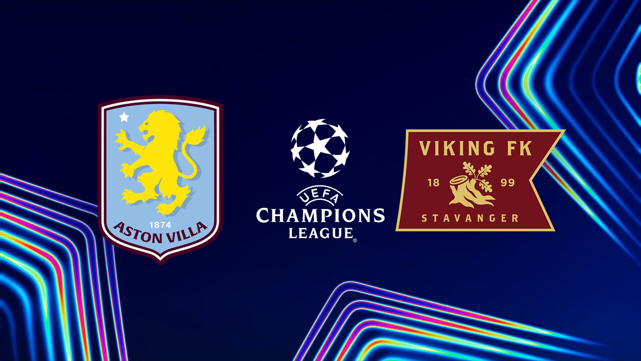 Aston Villa vs Viking poster