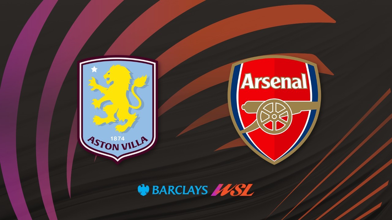 Aston Villa WFC vs Arsenal WFC poster