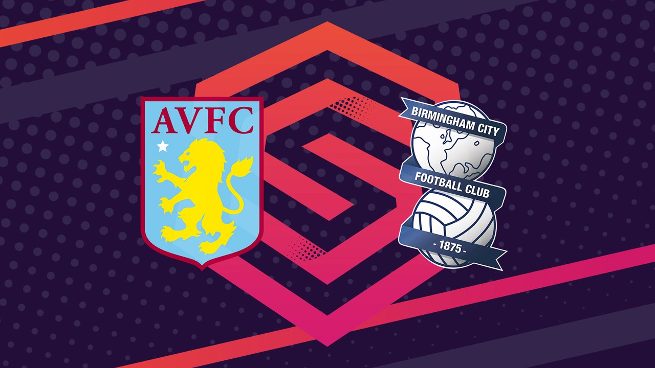 Aston Villa WFC vs Birmingham City WFC poster
