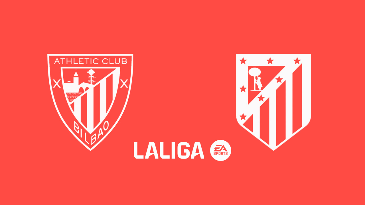 Athletic Bilbao vs Atlético Madrid poster