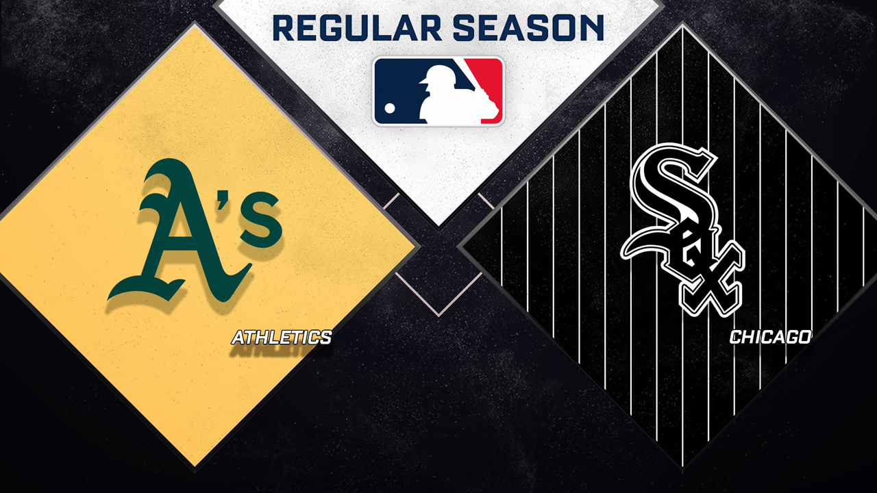 Athletics vs Chicago White Sox poster