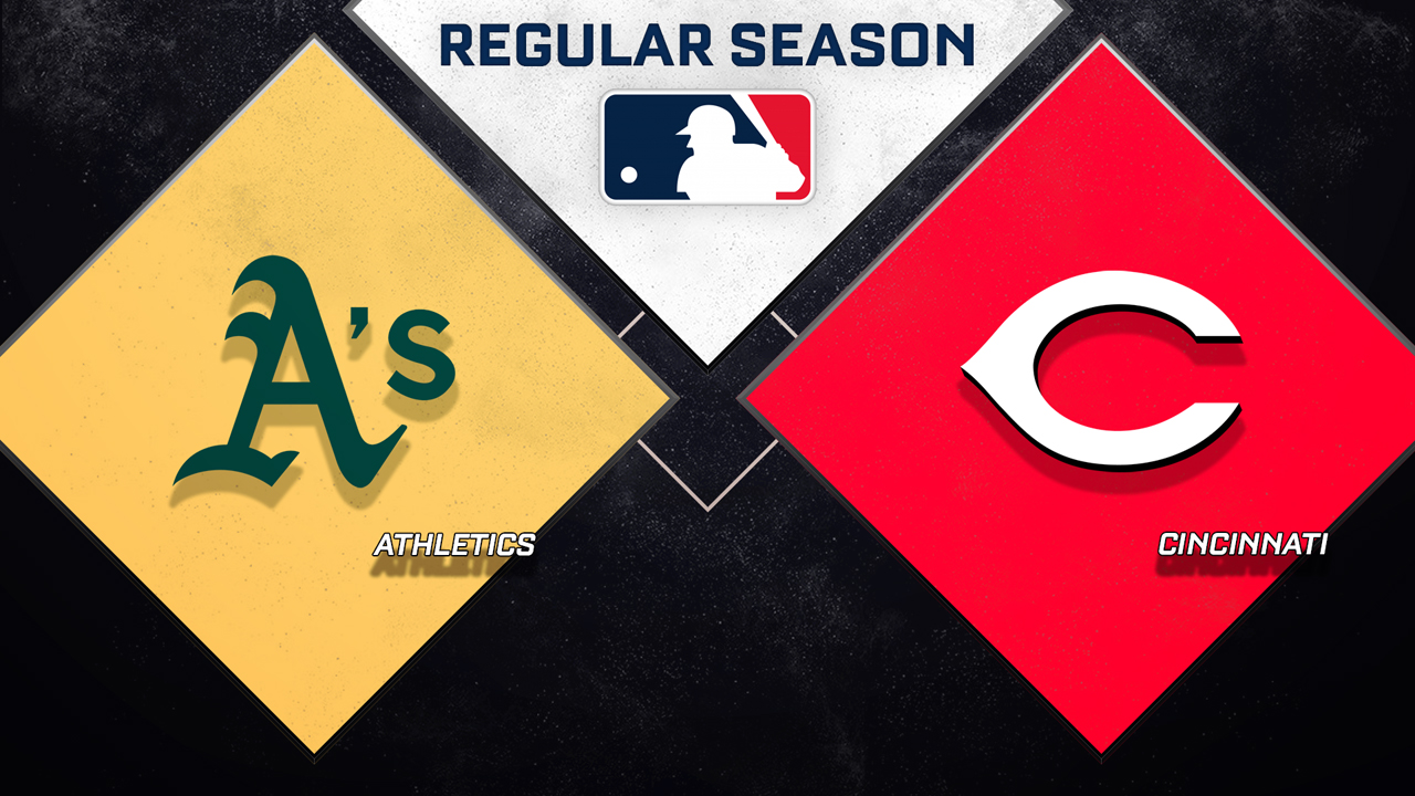 Athletics vs Cincinnati Reds poster