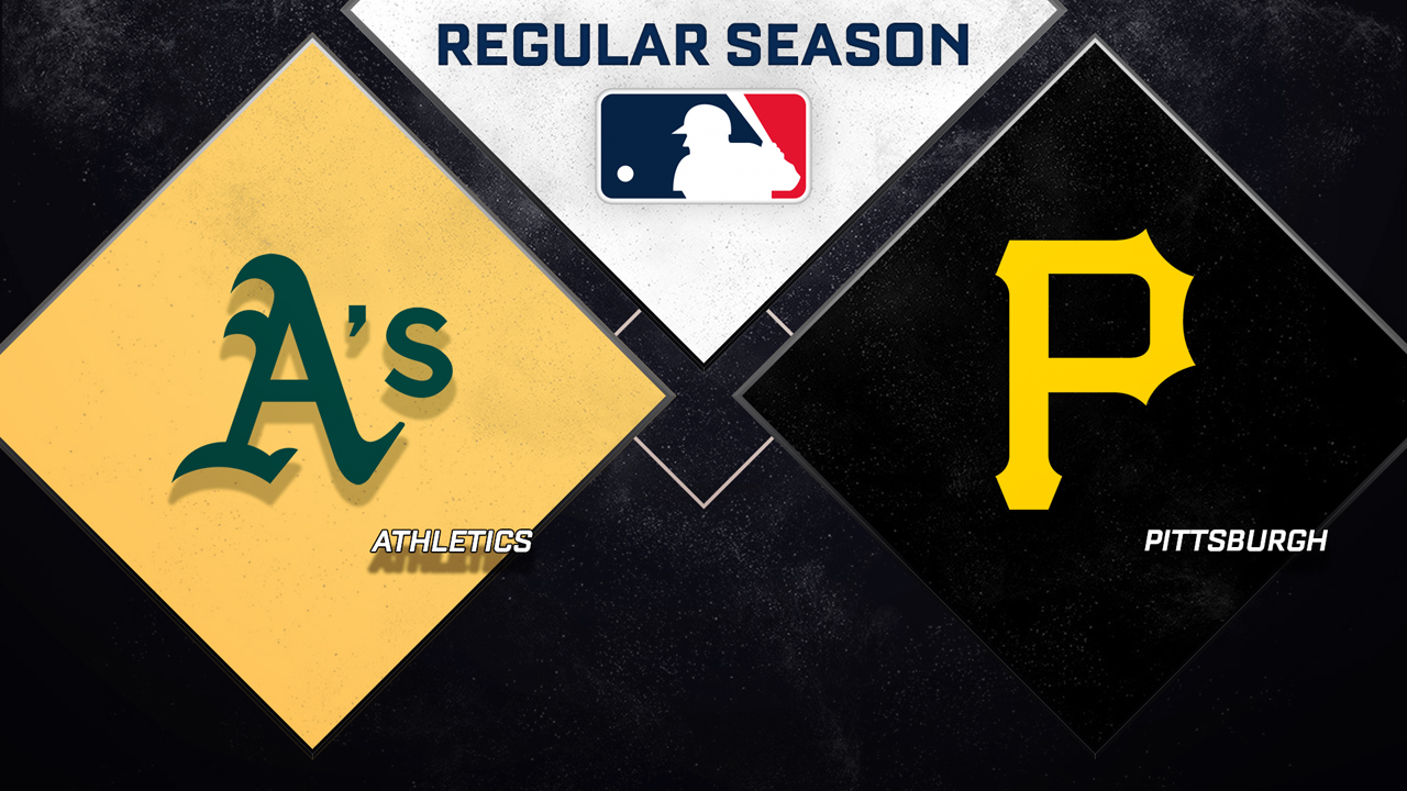 Athletics vs Pittsburgh Pirates poster