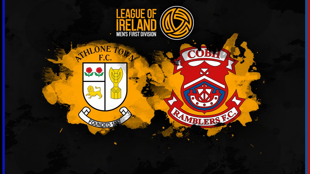 Athlone Town vs Cobh Ramblers poster