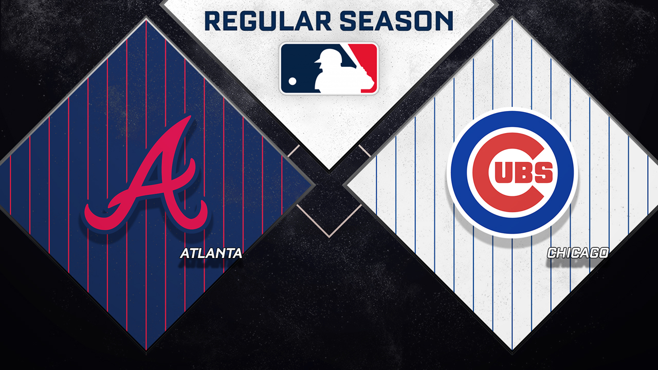 Atlanta Braves vs Chicago Cubs poster