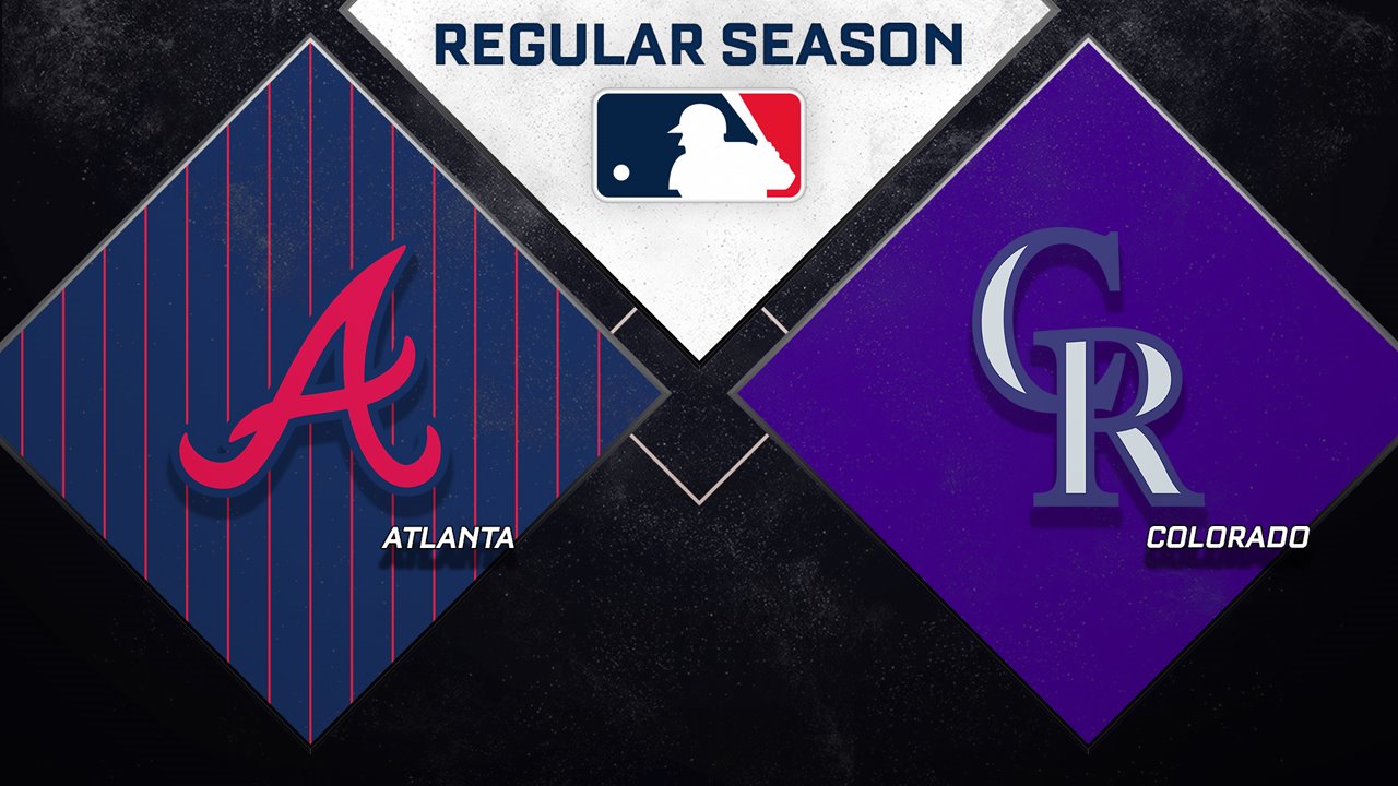 Atlanta Braves vs Colorado Rockies poster