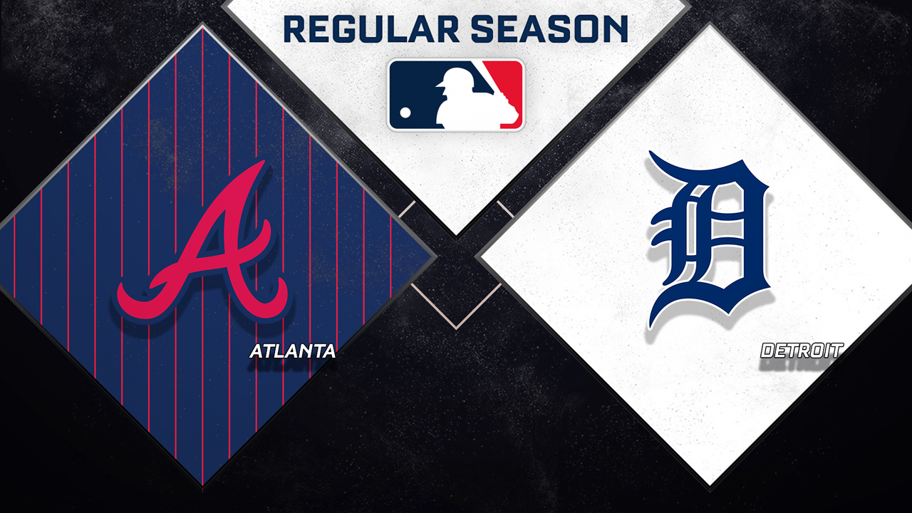 Atlanta Braves vs Detroit Tigers poster