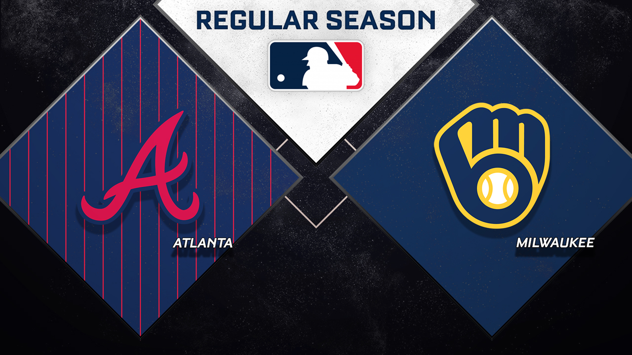 Atlanta Braves vs Milwaukee Brewers poster
