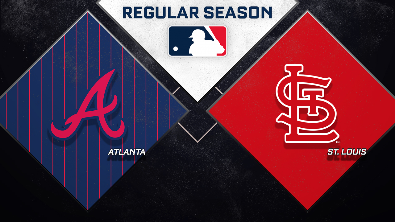 Atlanta Braves vs St. Louis Cardinals poster