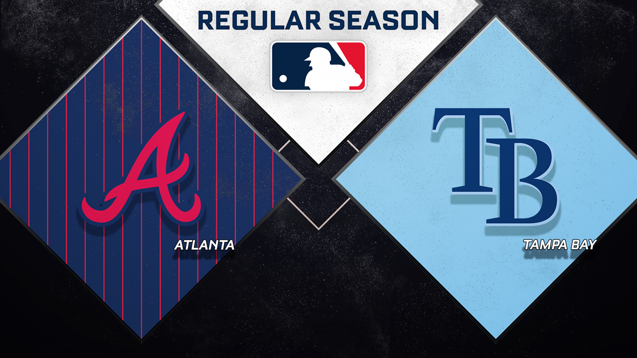 Atlanta Braves vs Tampa Bay Rays poster