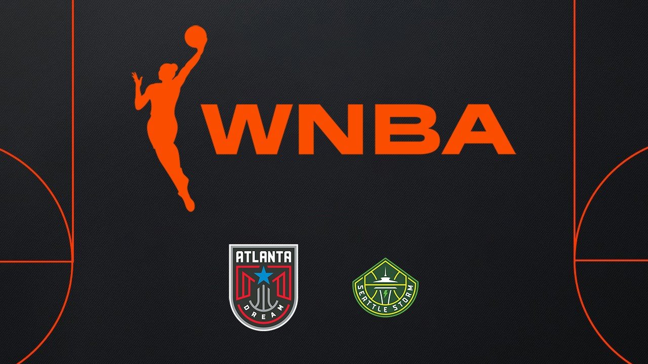 Atlanta Dream vs Seattle Storm poster