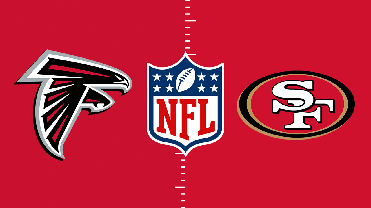 Atlanta Falcons vs San Francisco 49ers poster