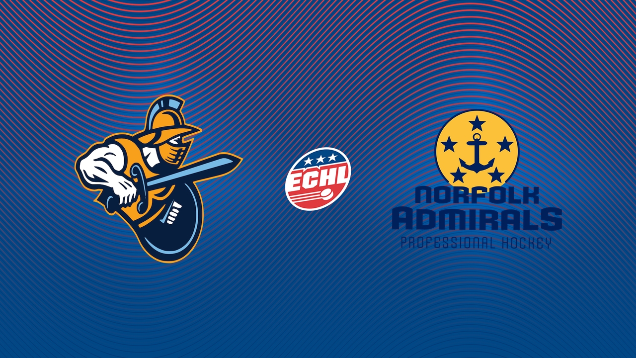 Atlanta Gladiators vs Norfolk Admirals poster