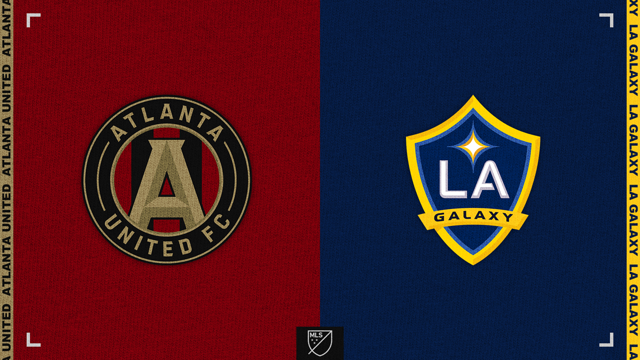 Atlanta United vs LA Galaxy poster