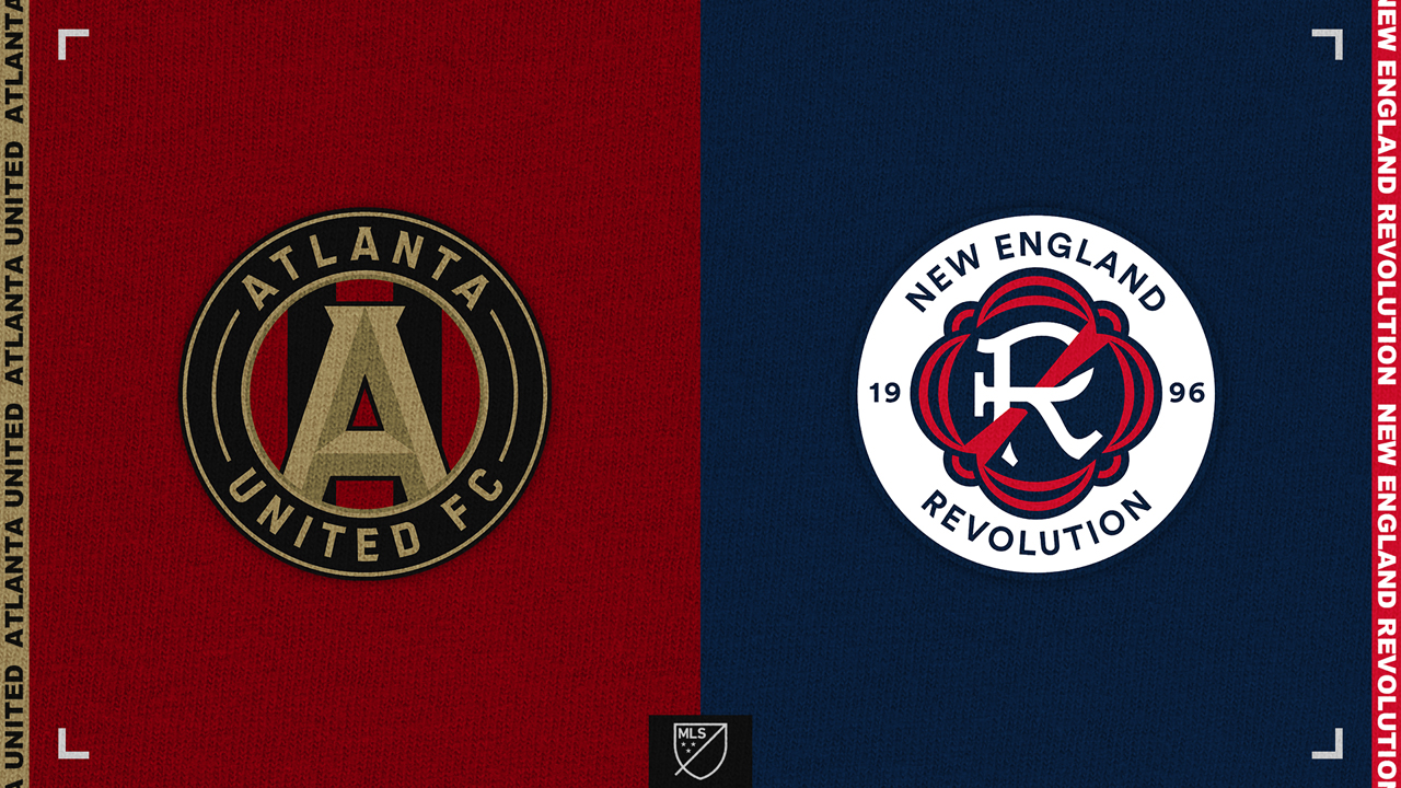 Atlanta United vs New England Revolution poster